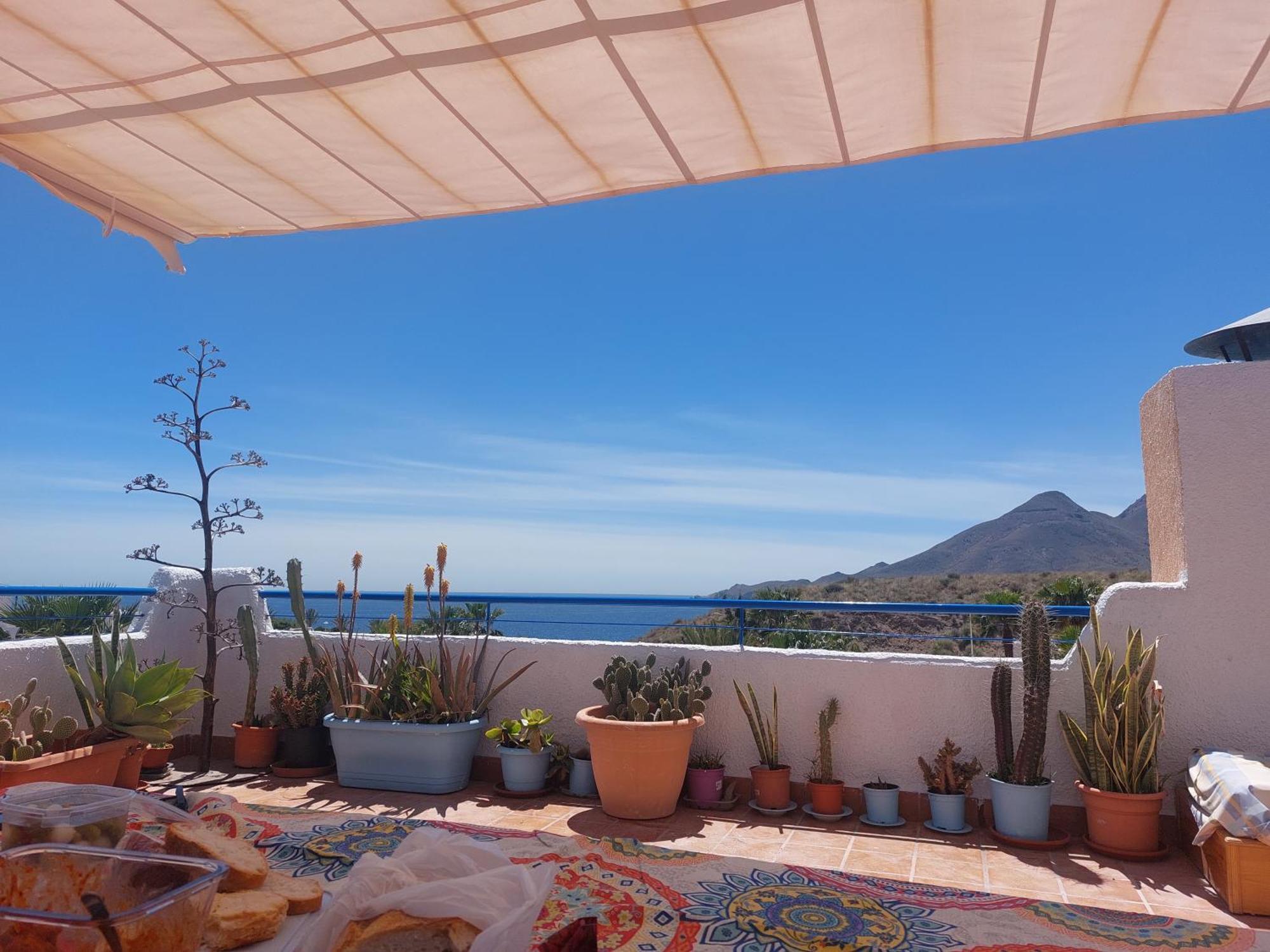 Isleta Apartamento Con Terraza, Vistas Y Wifi La Isleta del Moro Bagian luar foto