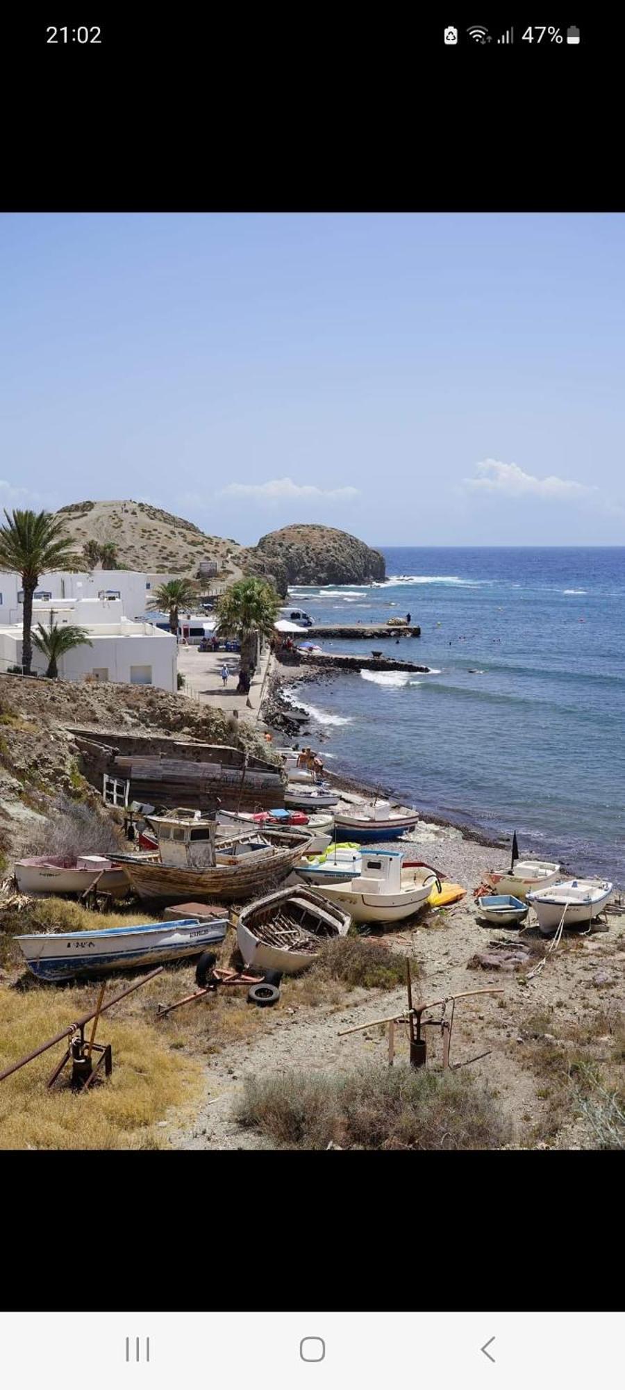 Isleta Apartamento Con Terraza, Vistas Y Wifi La Isleta del Moro Bagian luar foto