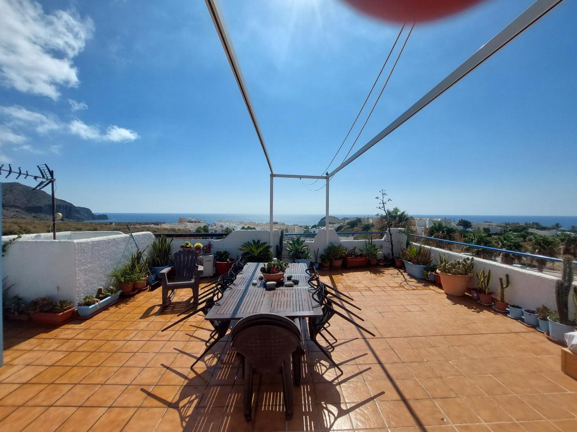 Isleta Apartamento Con Terraza, Vistas Y Wifi La Isleta del Moro Bagian luar foto